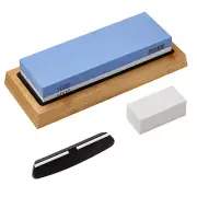 Knife Sharpening Stone Sharpener Whetstone Premium1000/6000 Waterstone Dual Side