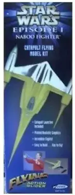 Estes 5120 Naboo Fighter Star Wars Episode I Catapult Flying Model Kit