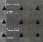 THOMAS DEMENGA JOHANN SEBASTIAN BACH BERND ALOIS ZIMMERMAN - Cello Works - CD