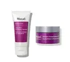 Murad Nutrient-Charged Water Gel 0.5 oz & AHA/BHA Exfoliating Cleanser - 2 Kits!