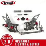 Fits Honda CBR600RR 2007 2008 Adjustable Rearsets Foot Pegs Footrest CBR 600 RR