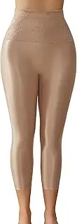 [Takusun] Tummy Control Footless Shapewear Leggings High Waisted Tummy Control Body Shaper Thigh Slimmer