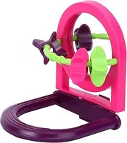 DECOMELODY 1pc Creative Parrot Chewing Toy for Bird Cages Teeth Grinding Plaything for Birds Interactive Perch Fun Activity for Lovebirds and Parrots Random Color