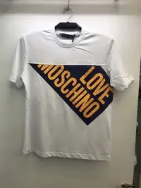 在飛比找Yahoo!奇摩拍賣優惠-Love Moschino 四色 圓領T恤 全新正品 男裝 