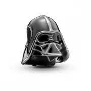 New 100% Genuine Pandora Star Wars Black Enamel Darth Vader Charm ~799256C01