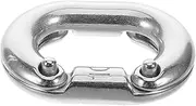 FUNNETOYU Stainless Steel Chain Link Buckle Heavy Duty Connector for Chain Repair Quick Release Coupler
