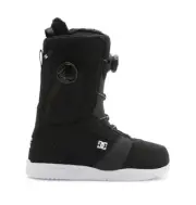 DC Lotus Women's Snowboard Boots, Black/White/Black, W7 MY25