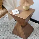 Accent Side Table Terrazzo Coffee Tables Nordic Small Concrete Stool In/Outdoor
