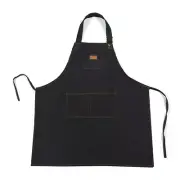 Chef Apron Cotton Cowboy for Hang Neck Adjustable Apron with Pockets for Women