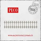 Peco Sl-106F Flexible Track Cod.75 Type Bibloc Sleepers Concrete (5 Pieces)