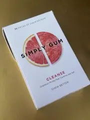Gum Chewing Natural Simple Cleanse Grapefruit Prickly Pear 55 Pieces New