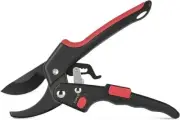 Ratchet Pruning Shears Secateurs for Gardening, Bypass Pruning Scissors with Sk-