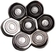 7 Blades Head Shaver Replacement Heads, Shaver Blade Heads Replacement for Electric Razor for Men