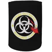 Alcohol Stubby Holder - Zombie Outbrake Response Team - Funny Novelty Birthday Gift Joke Beer