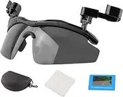 Clip Sunglasses Polarized, Adjustable Tac Polarized Sun Glasses with Rubber Nose Pad, Sun Protection Fishing Glasses, Outdoor Shades for Women, Biking, Hiking, Golf