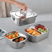 304 Stainless Steel Lunch Box Food Container Box For Kids Adult Large Capacity
