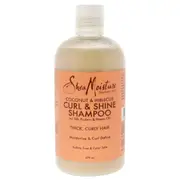 Coconut Hibiscus Curl and Shine Shampoo by Shea Moisture for Unisex - 13 oz Shampoo