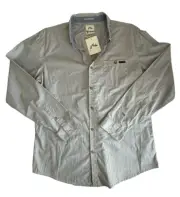 Rusty Sonar Pin L/S Shirt Button Up New W Tags Men’s XL