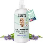 Dog Detangler Spray - Leave-In Conditioner for Dogs - Dog Detangling Spray - Dem