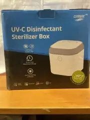 CleanairePro UV-C Disinfectant Sterilizer Box 99% Kills Virus & Bacteria