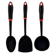 Set of 3 Cooking Concepts Nylon Serving/Cooking Spoon, Ladle & Spatula Turner