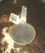 PIER ONE IMPORTS Plastic Mini Funnel For Liquid Perfume Bottle Filling Home Lab