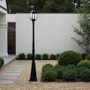 Garden Lamp Post - Black
