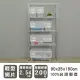 【dayneeds 日需百備】輕型 90x35x160公分電鍍四層架(鐵力士架/收納層架/鞋架/展示架/層架/鐵架)