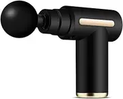 Fascia Gun, Powerful Percussion Massage Gun, Massage Gun with 6 Speed Levels, Type-C Charging, with LCD Display Touchscreen, Mini Massage Gun Portable for Pain Relief, Home and Office Use (black)
