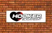 Hooker Blackheart Garage Banner 2' X 6' Ft