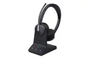 Yealink BH70 Bluetooth Wireless Dual Headset with Stand Teams USB-C/A, 3 mic noise cancellation Talk time up to 35h BT51 C Dongle with Type A Adapter