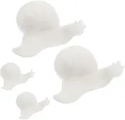 SHINEOFI Mini Snail Resin Casting Moulds 3D Resin Filler Art Craft Supplies Epoxy Moulds for DIY Craft Kits