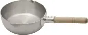 Akao Yukihira Aluminum Pot 10.62" (27 cm)Natural Wood Handle Made in Japan F/S