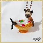 現貨 BANDAI 萬代 第3代 甜點貓 暹羅貓 貓咪甜點 扭蛋 轉蛋 無蛋紙 食玩 吊飾 日本 玩具 0OPSTYLE