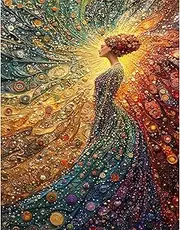 [Yunlus] Jigsaw Puzzles for Adults 1000 Pieces Impossible Hard Difficult Challenging Puzzles for Adults 1000pc Puzzle The Woman in Meditation Jigsaw Puzzle 1000 Pieces 28 x 20 inch