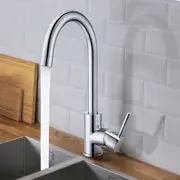 ACA WELS Kitchen Mixer Tap Laundry Sink Basin Faucet Swivel Gooseneck Bath Spout Silver