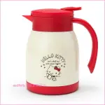 ASDFKITTY*KITTY咖啡不鏽鋼真空保溫保冷水壺/茶壺/熱水瓶-600ML-日本正版商品