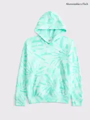 Abercrombie & Fitch Green Essential Icon Hoodie (W51577) | $92