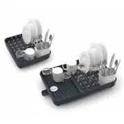 Joseph & Joseph Extend 53cm Expandable Dish Rack Storage Home Organiser Grey