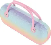 [TOVINANNA] Folding Glasses Case Compact Eyewear Organizer for Women Stylish and Hard Shell Storage Box Versatile Use for Travel Home and Office Lightweight and Secure