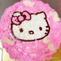 在飛比找蝦皮購物優惠-Hellow kitty 卡通造型蛋糕