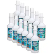 12PK Northfork 750ml Bathroom Gel Bleach Empty Decant Bottle Sanitiser/Cleaner