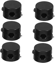 6Pcs Cable Organizer Clips with Adhesive Base Flexible Cord Management for Desk Office Home Use Cables Enhances Aesthetic Compact Design for Tidy Workspaces
