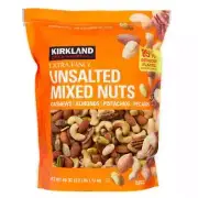 Kirkland Signature Extra Fancy Mixed Nuts, Unsalted, 2.5 lbs