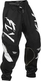 Fly Racing Youth Kinetic Stoke Pants (Black/White, US 20)
