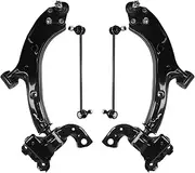 Front Left Right Control Arms Ball Joints Sway Bar stabilizer Links 4pcs Set Compatible With Acura RDX 2007 2008 2009 2010 2011 2012