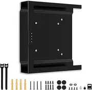 Varghesyla Mount for HP Desktop Mini PC Wall Mount Bracket for HP 260 Desktop Mini, HP ProDesk 400 405 600 Desktop Mini, HP EliteDesk 705 800 805 Desktop Mini PC VESA Mount Wall and Under Desk Mount