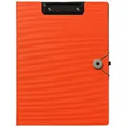 J.Burrows Foam Clipfolder A4 Orange