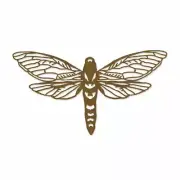 Sizzix Tim Holtz Thinlits Die - Perspective Moth 665434