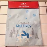 Light Blue Snowflake & polar Bear Table Runner/ 13"x72” NWT
